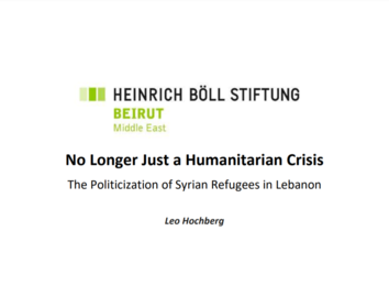 No Longer Just a Humanitarian Crisis